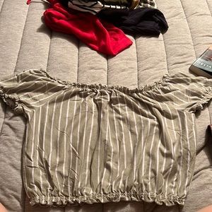 Off the shoulder top